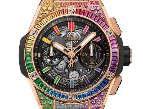 hublot rainbow|hublot rainbow watch price.